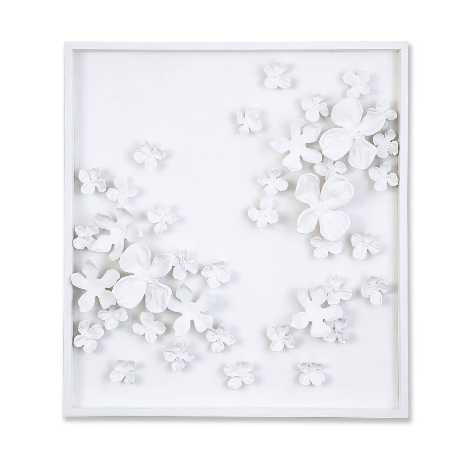 AR 21-1154 White Resin Wall Art I