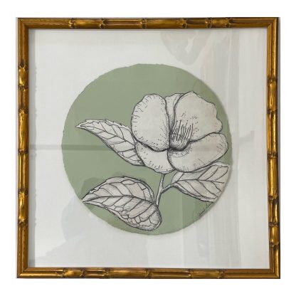 JG325 APPLE GREEN FULL BLOOM ANEMONE