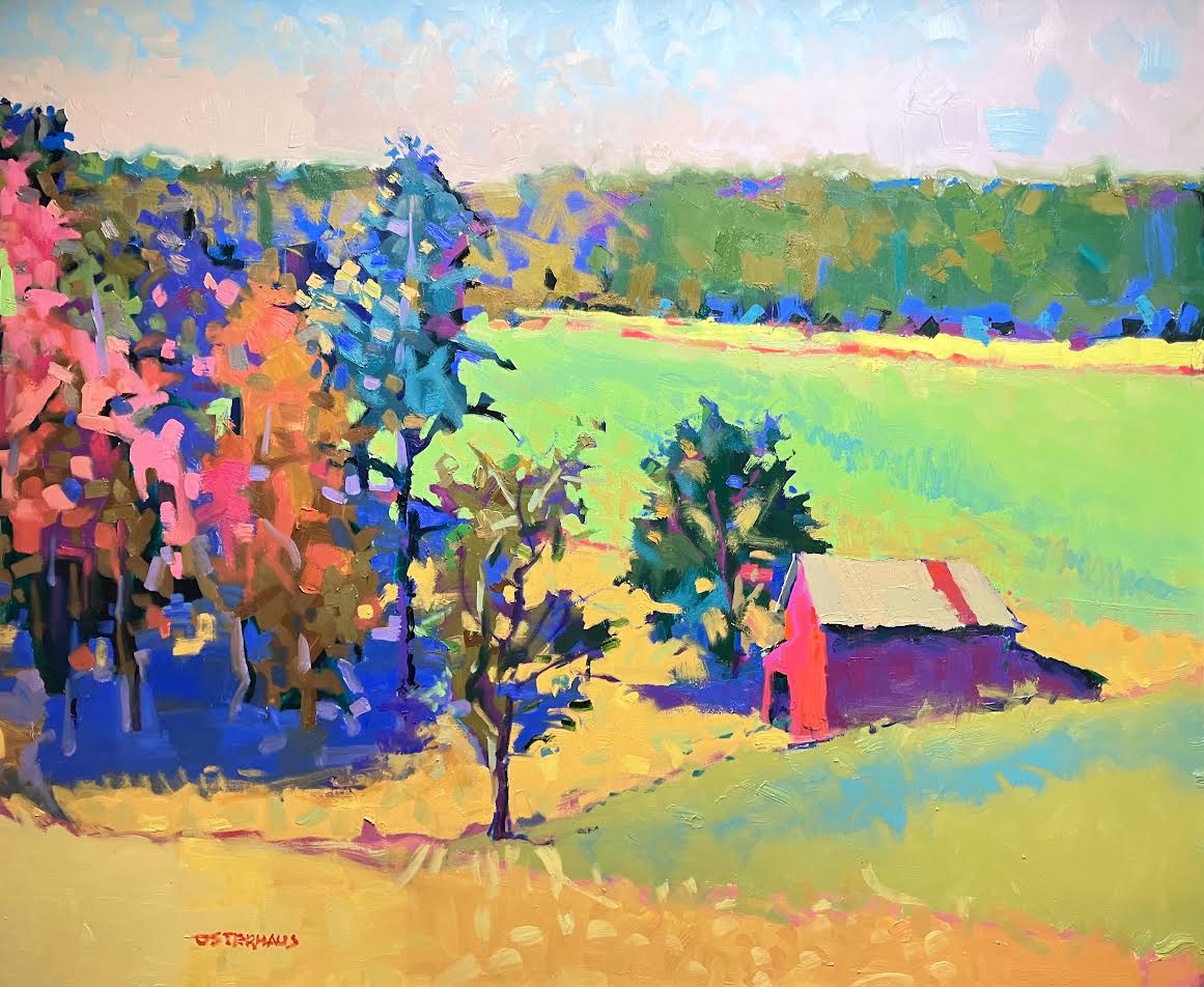 BM326 ACROSS SLANTED PASTURES