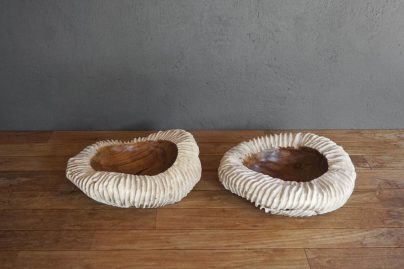 CLCU Carved Teak Bowl