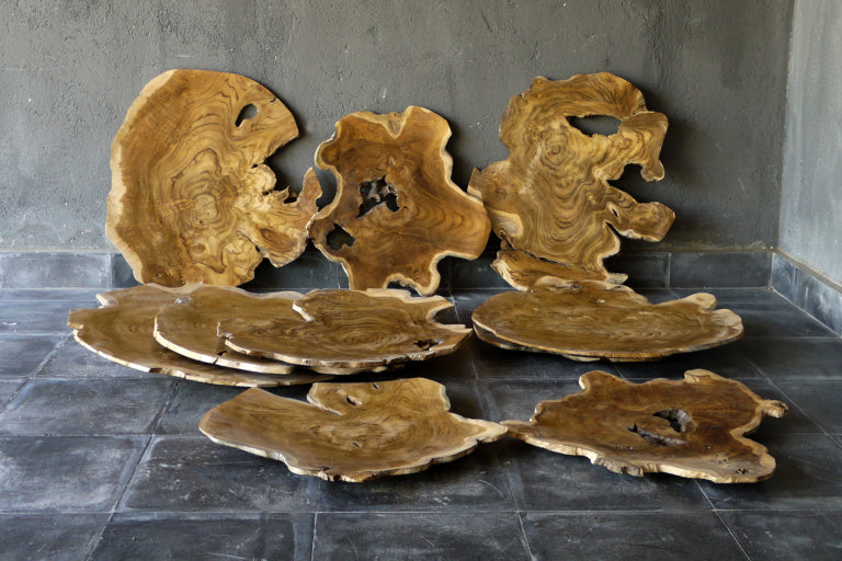 CLCU Natural Teak Tray