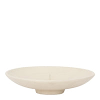 BH-107524 Nuria Candle Holder - Off White