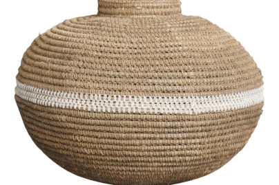 CLCU Nina Natural Woven Vase