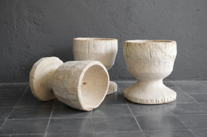 CLCU Rustic Teak Urn - Small