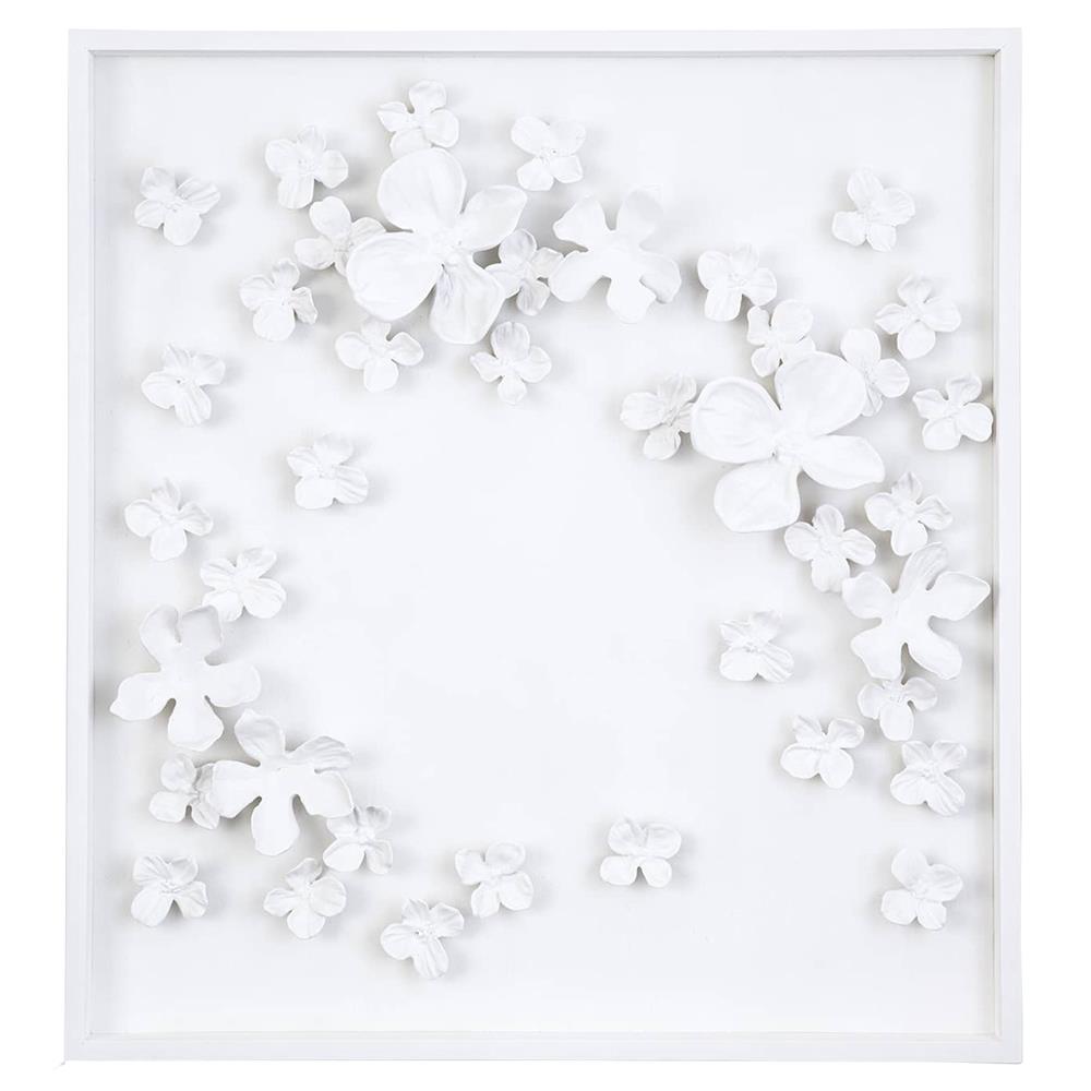 AR 21-1155 White Resin Wall Art II