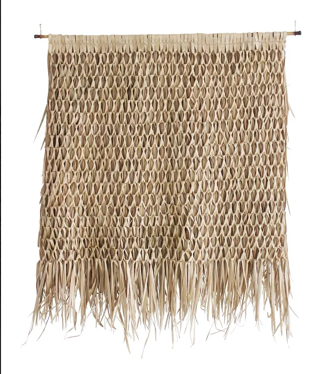 ART Buri Palm Wall Hanging 52"x63"