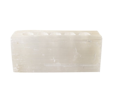 BH-966006 Selenite 5-Tealight Votive Holder