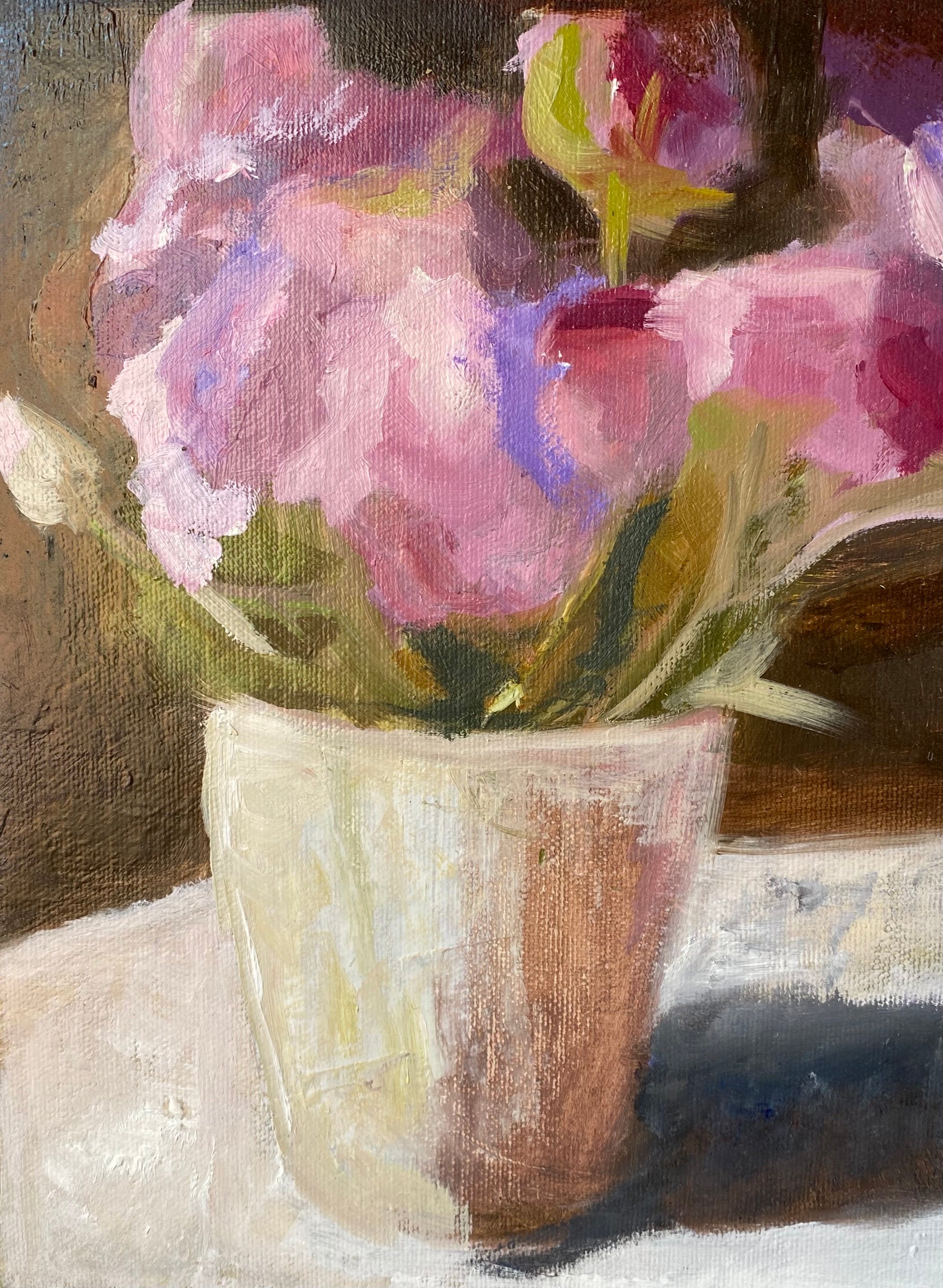 ASW The First Peonies - Linda Lewis