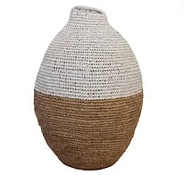 ART White/Natural Jumbo Vase