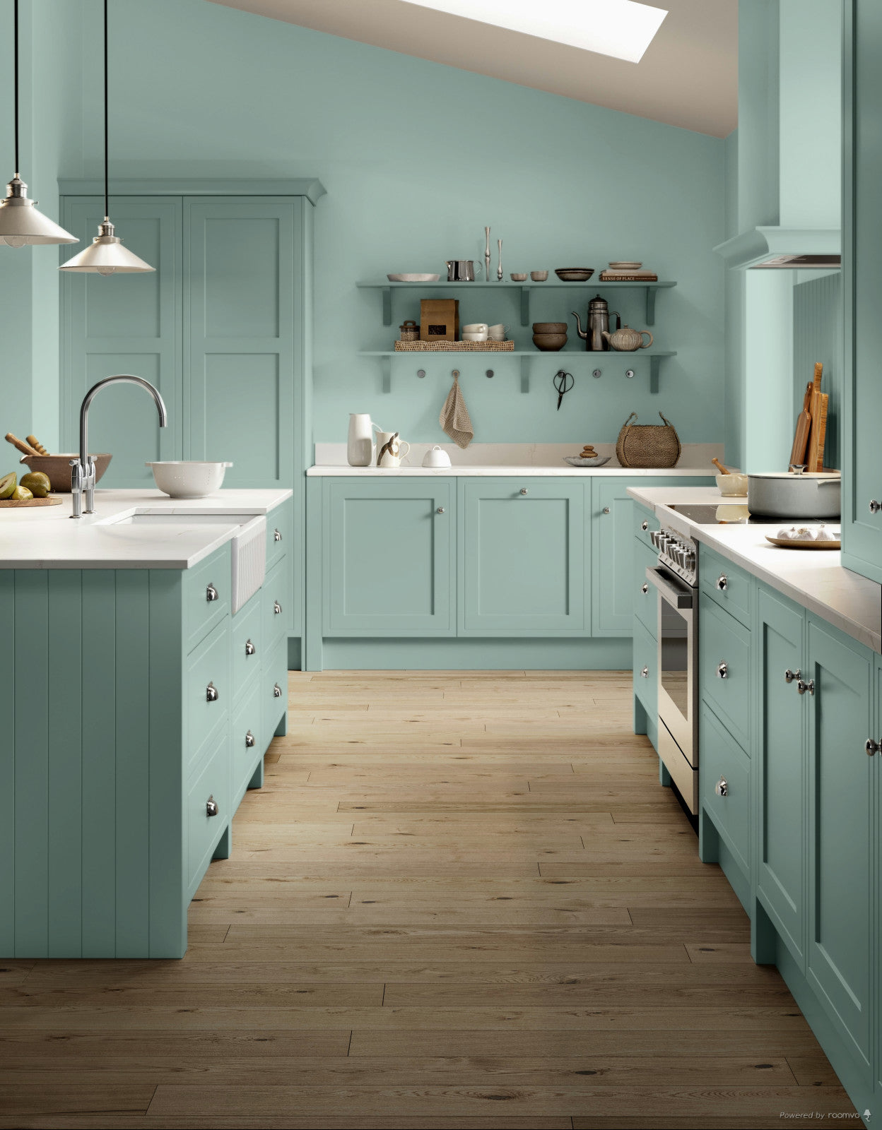 ARCHIVE COLLECTION: ANCONA BLUE NO. 9805