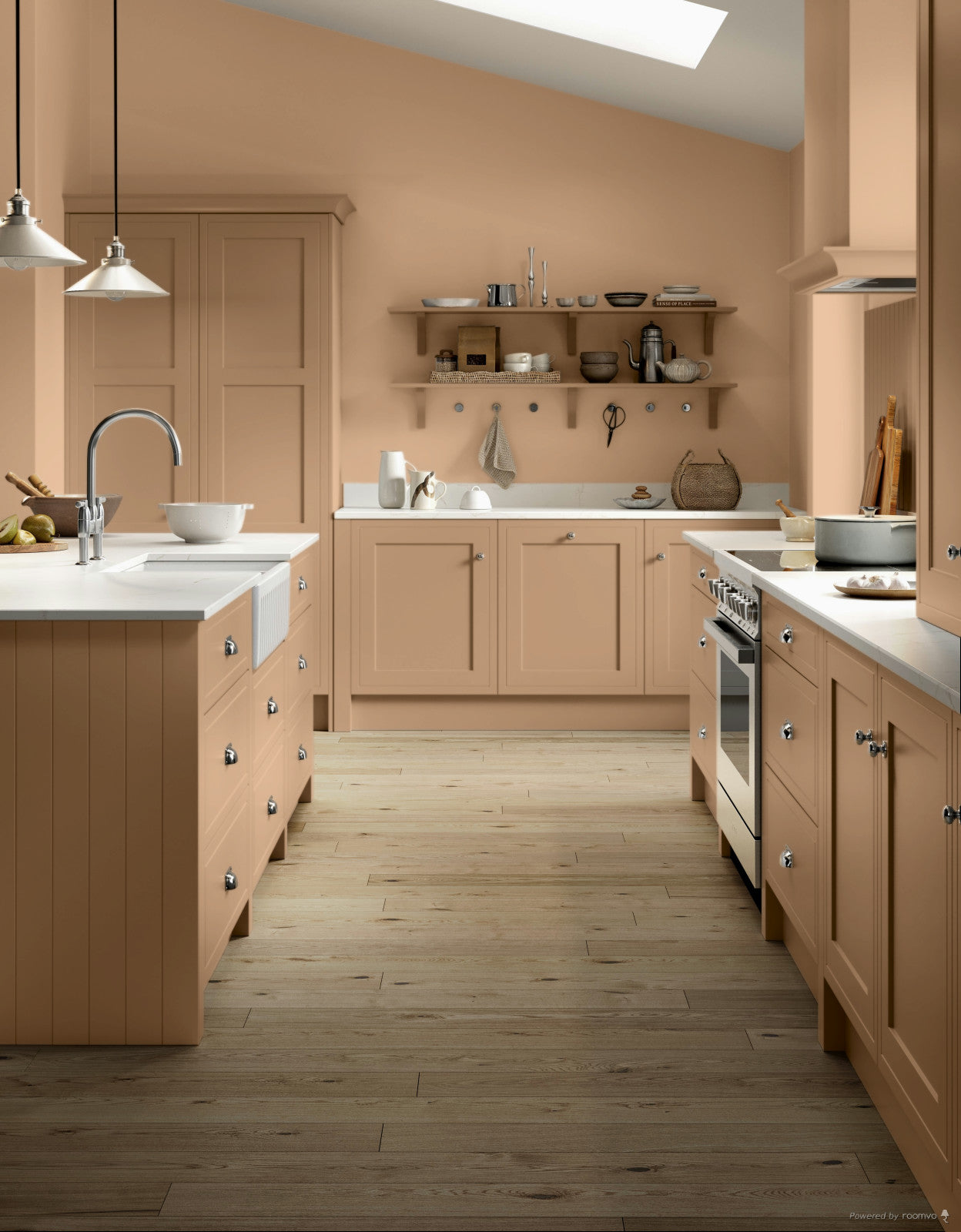 ARCHIVE COLLECTION: ENTRANCE HALL PINK NO. 61