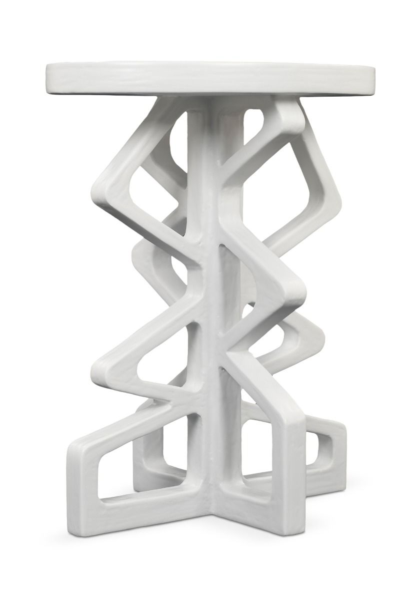 OL Geometric Side Table