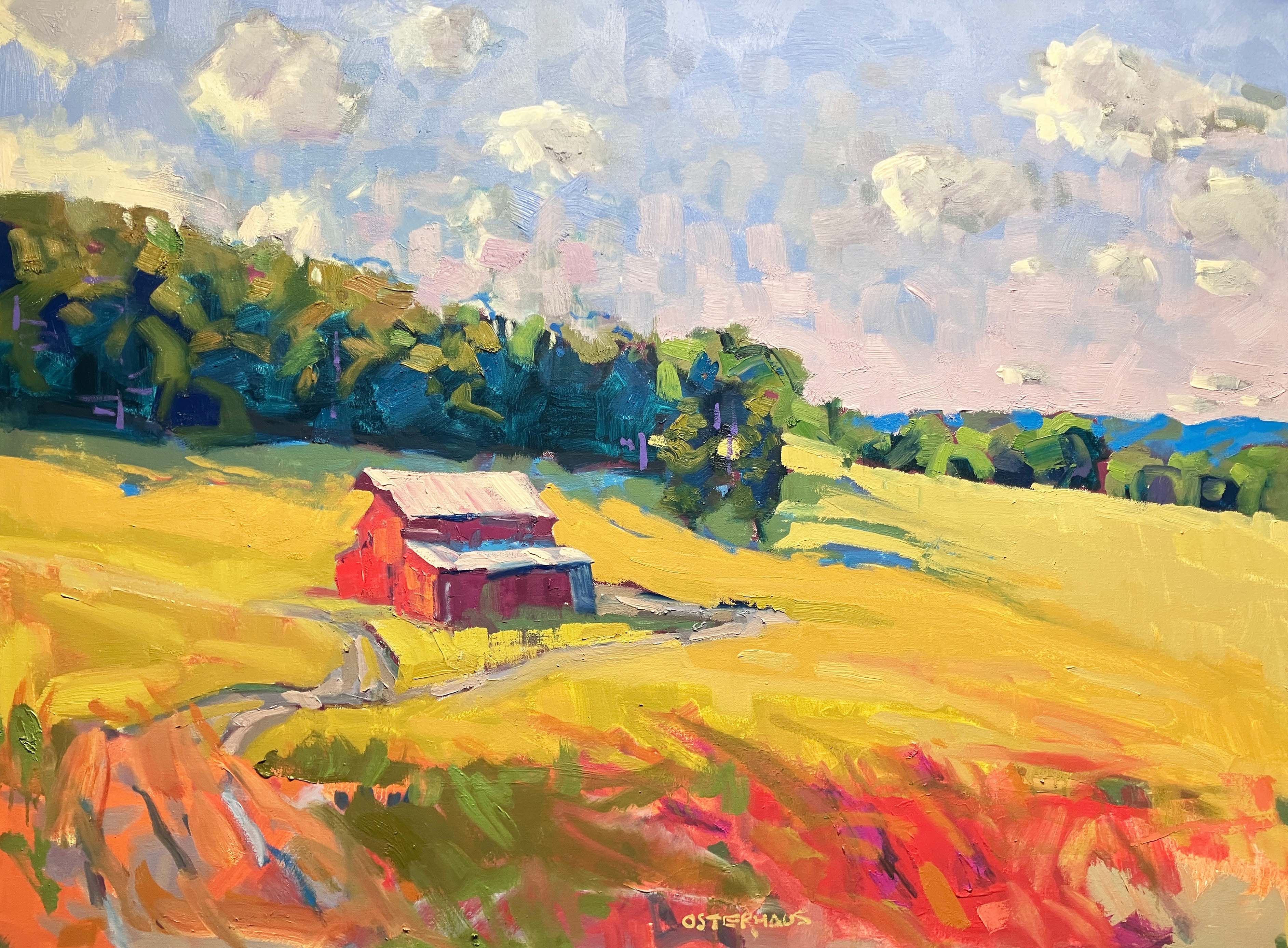 BM326 VIEW BEYOND A CLAY BERM